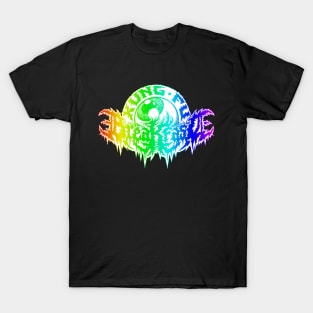 Kung Fu Breakfast Rainbow Logo Version 2 T-Shirt